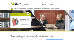 Desktop Screenshot of dohnet.nl